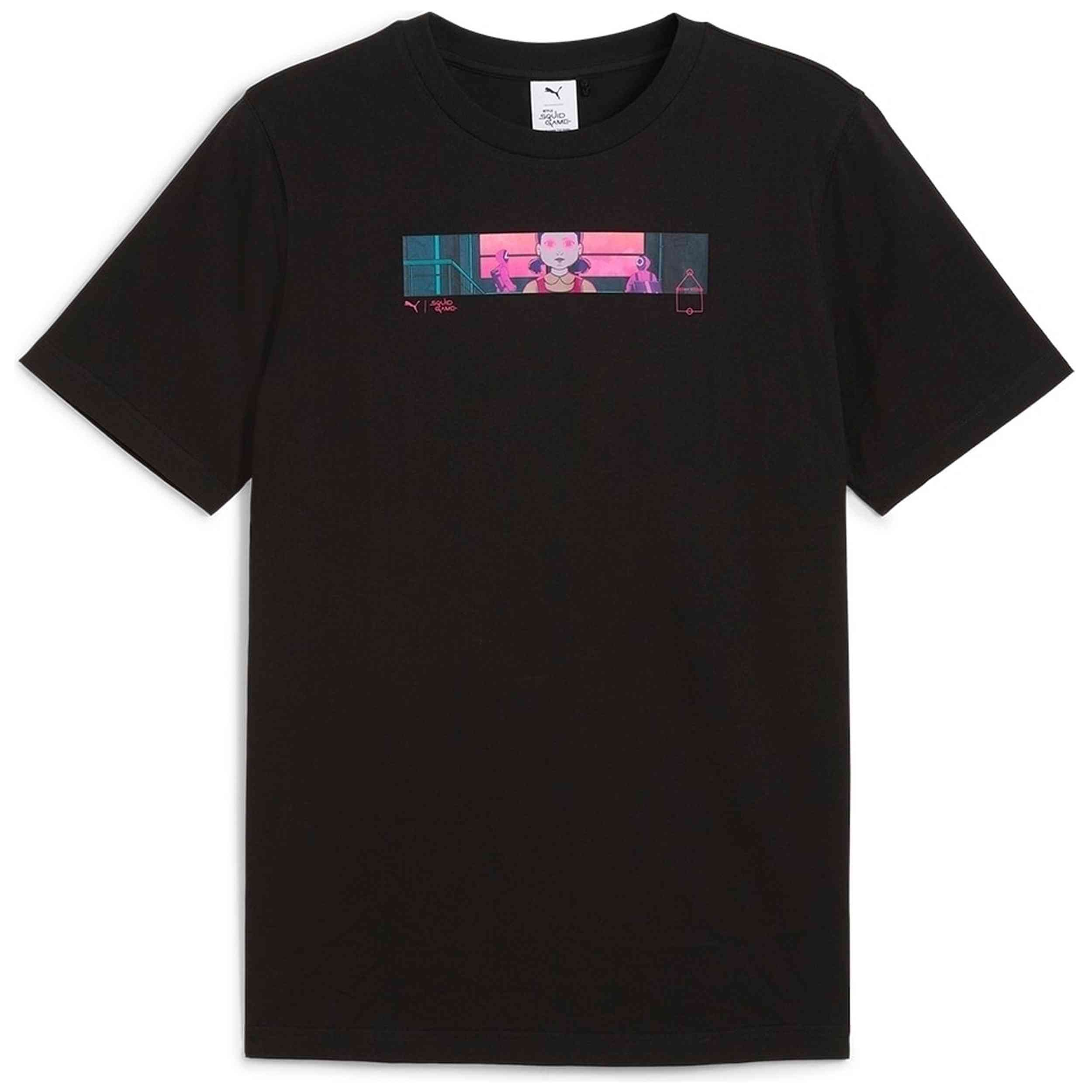 Camiseta De Manga Corta Puma modelo 627426-01 para HOMBRE en color Negro