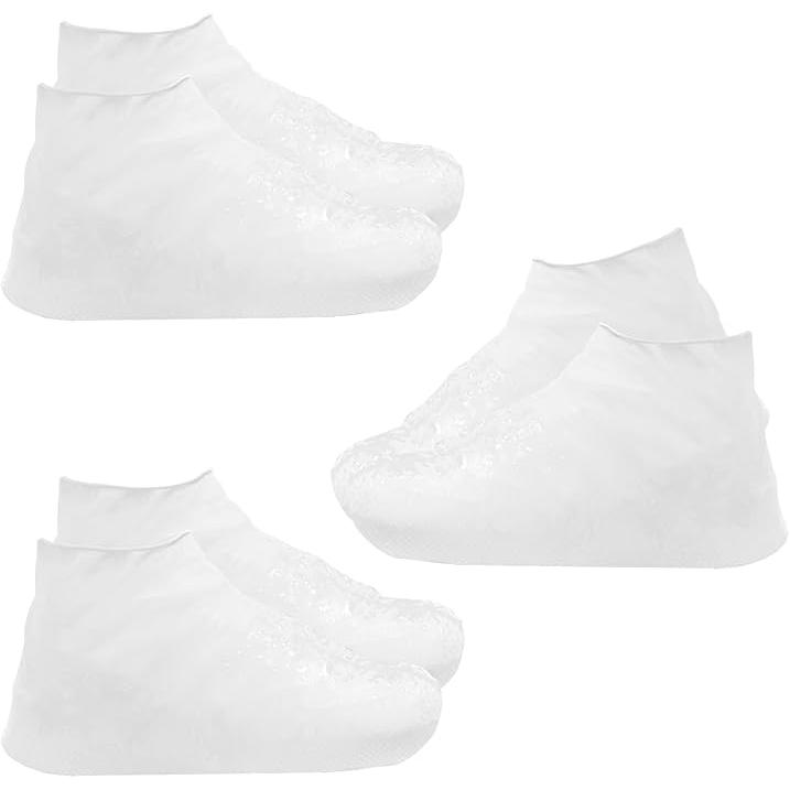 Cubre Zapatos Impermeables de Silicona (1 Par) – Reutilizables y Lavables, Antideslizantes para Lluvia y Nieve – Funda Protectora para Zapatos de Adultos y Niños