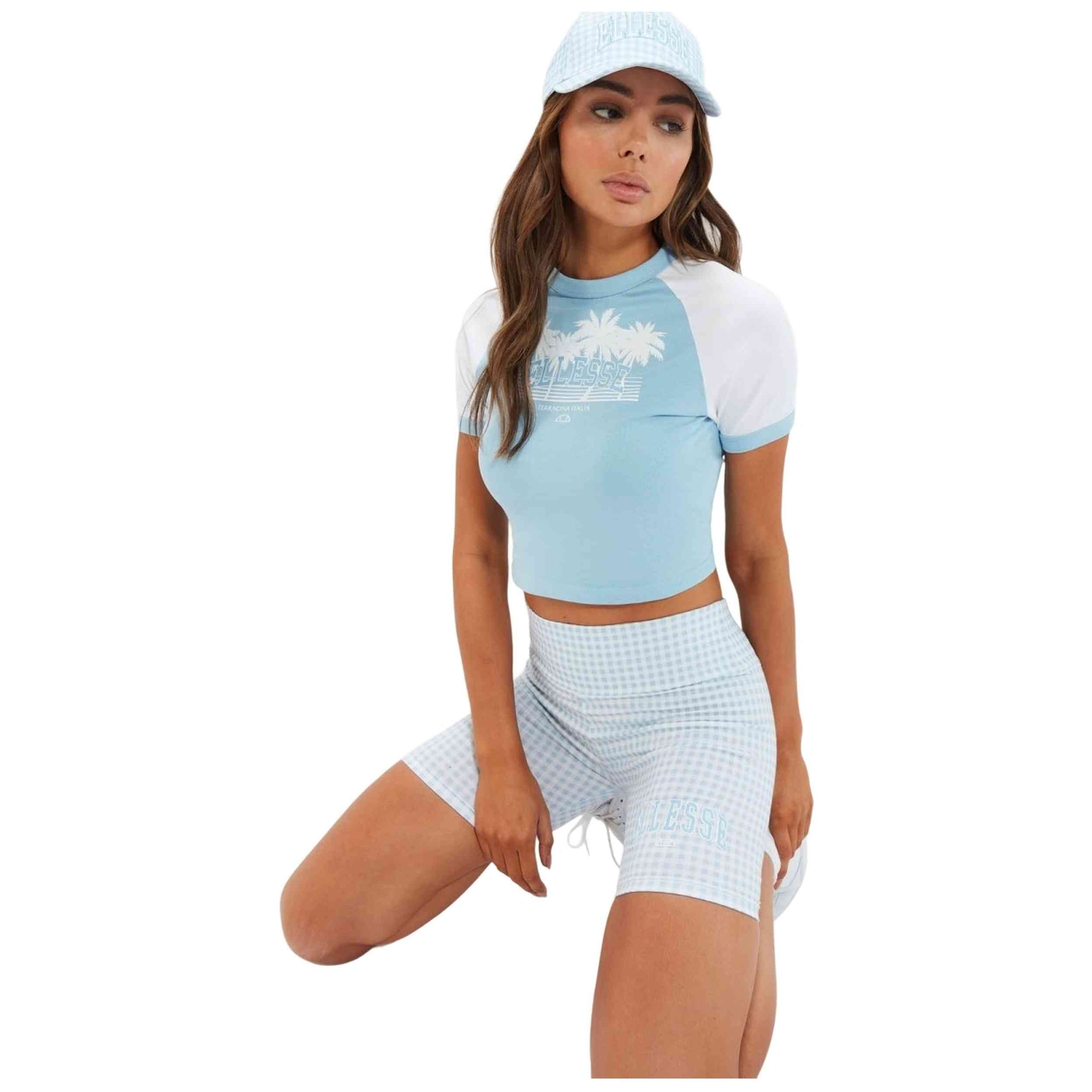 Camiseta Termica Ellesse modelo Camiseta crop Fanucci para Mujer en color Azul