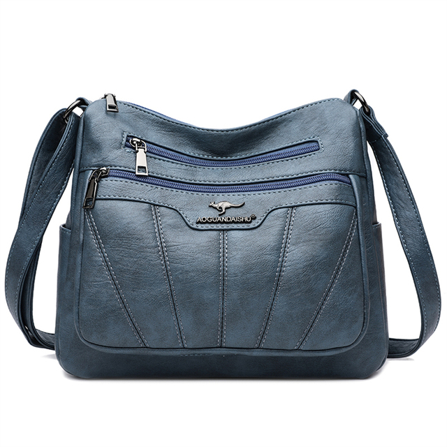 TK Bolso De Hombro Para Mujer De Cuero Suave Lujo 2023 Bolso De Mano De Diseñador Marca Grande Capacidad Bolsos Cruzados