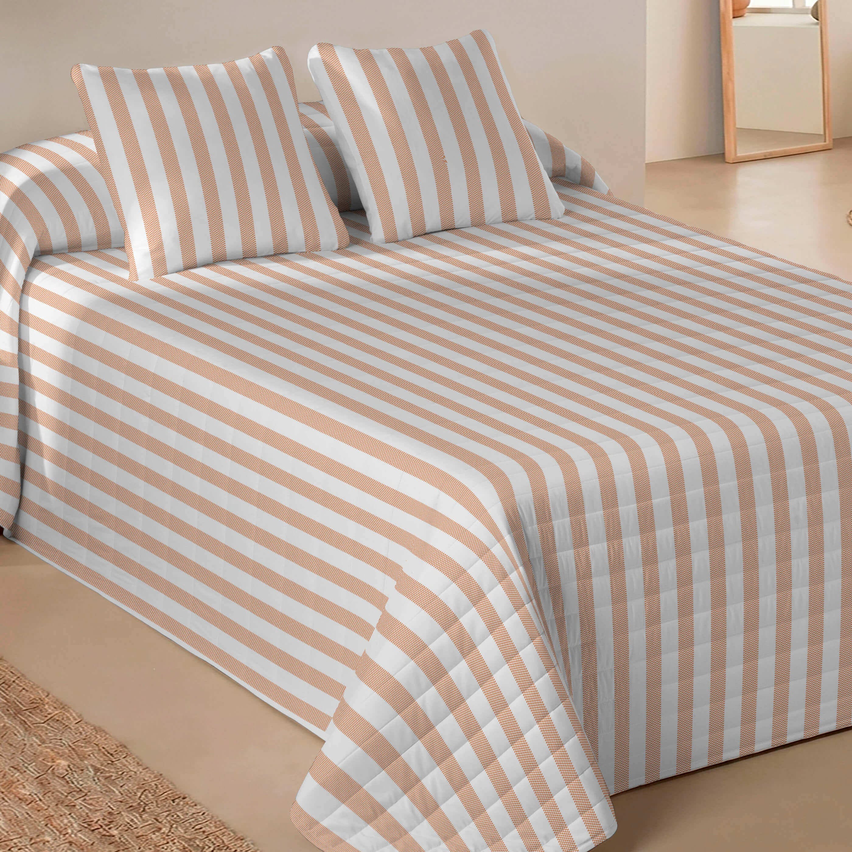 SANDAL - Colcha Bouti Estampada 100% Microfibra - Súper Suave y Transpirable - Incluye 1 o 2 Fundas de Cojín - Disponible para Cama 90/135/150/180 cm - Fabricado en España
