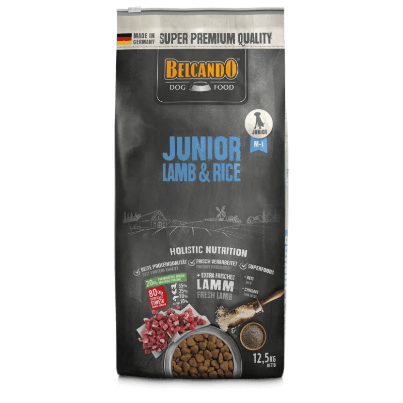 Pienso Belcando Junior Cordero y arroz 12,5kg