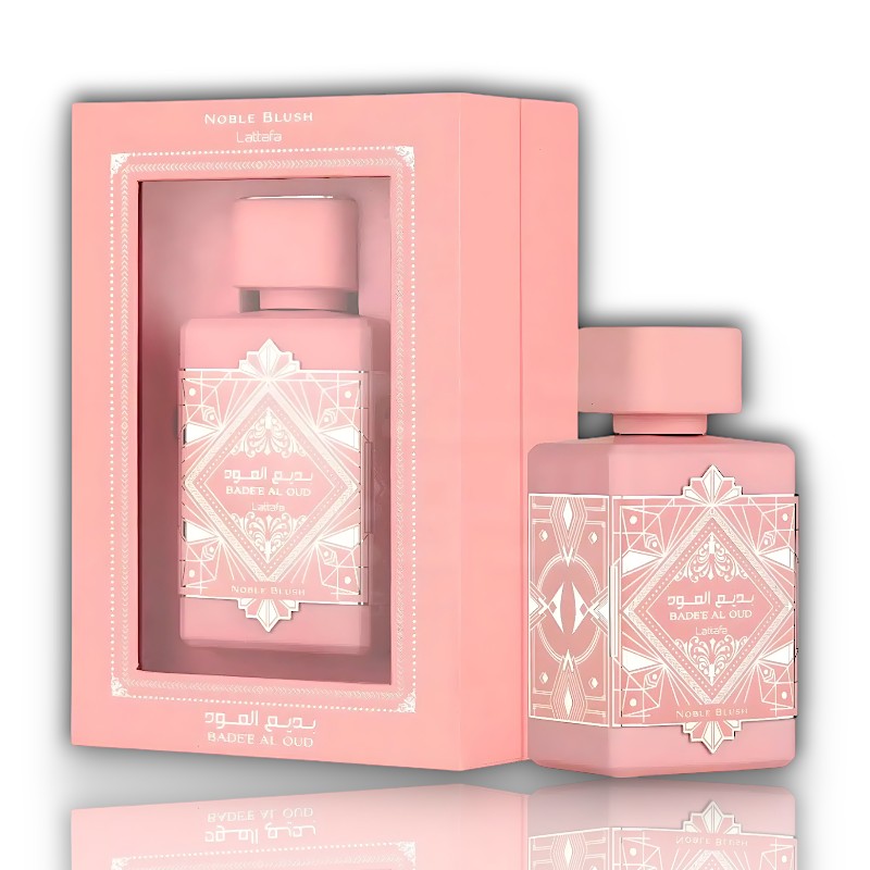 Lattafa Noble Blush 100ml - Bade'e Al Oud - Perfume para Mujeres.