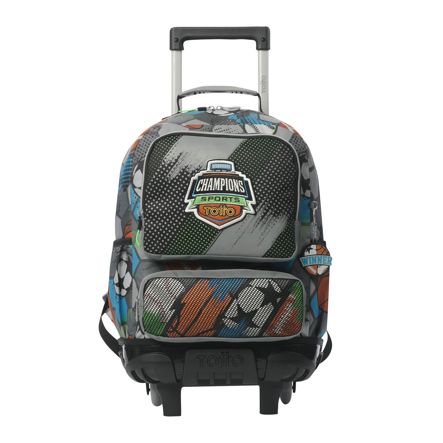 Totto Mochila infantil ruedas Multisport Material: Poliéster 29.5 x 41.5 x 19 cm