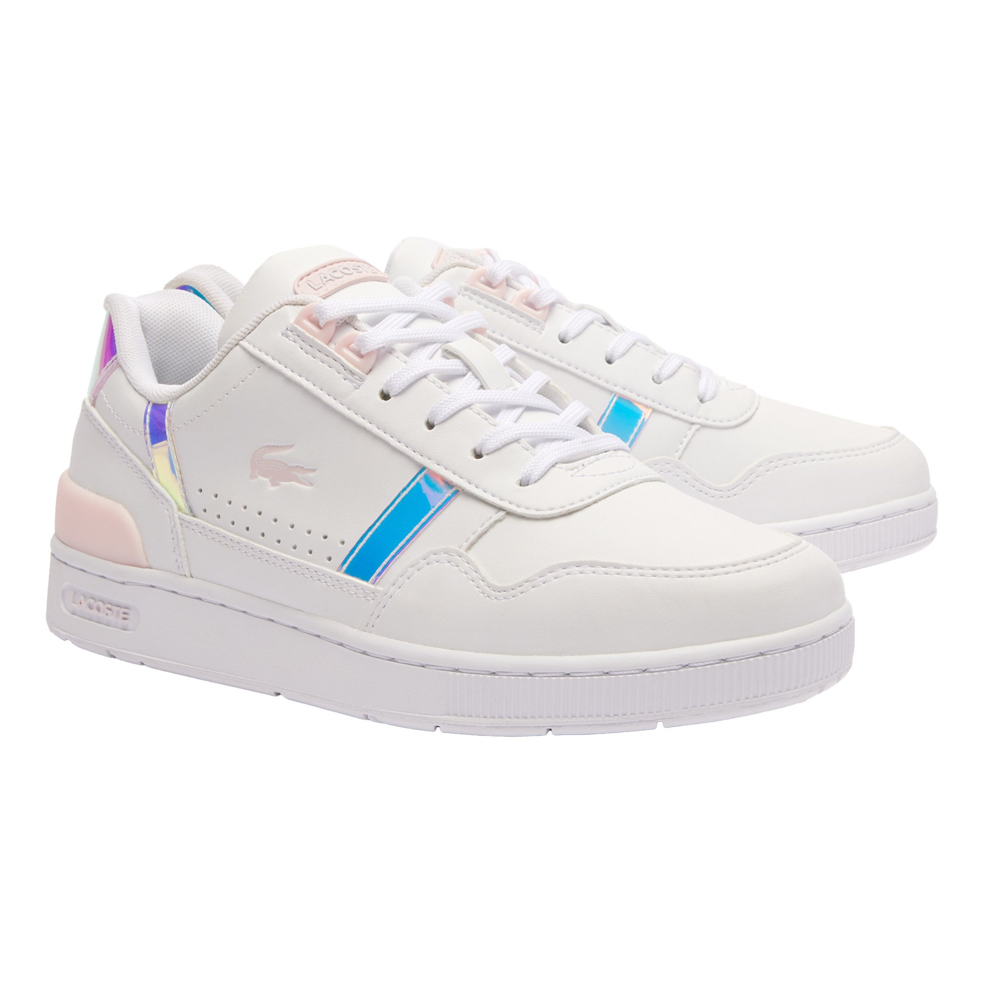 LACOSTE zapatillas niño - zapatillas junior T-CLIP NEOCHROMATIC, deportivas T-CLIP NEOCHROMATIC