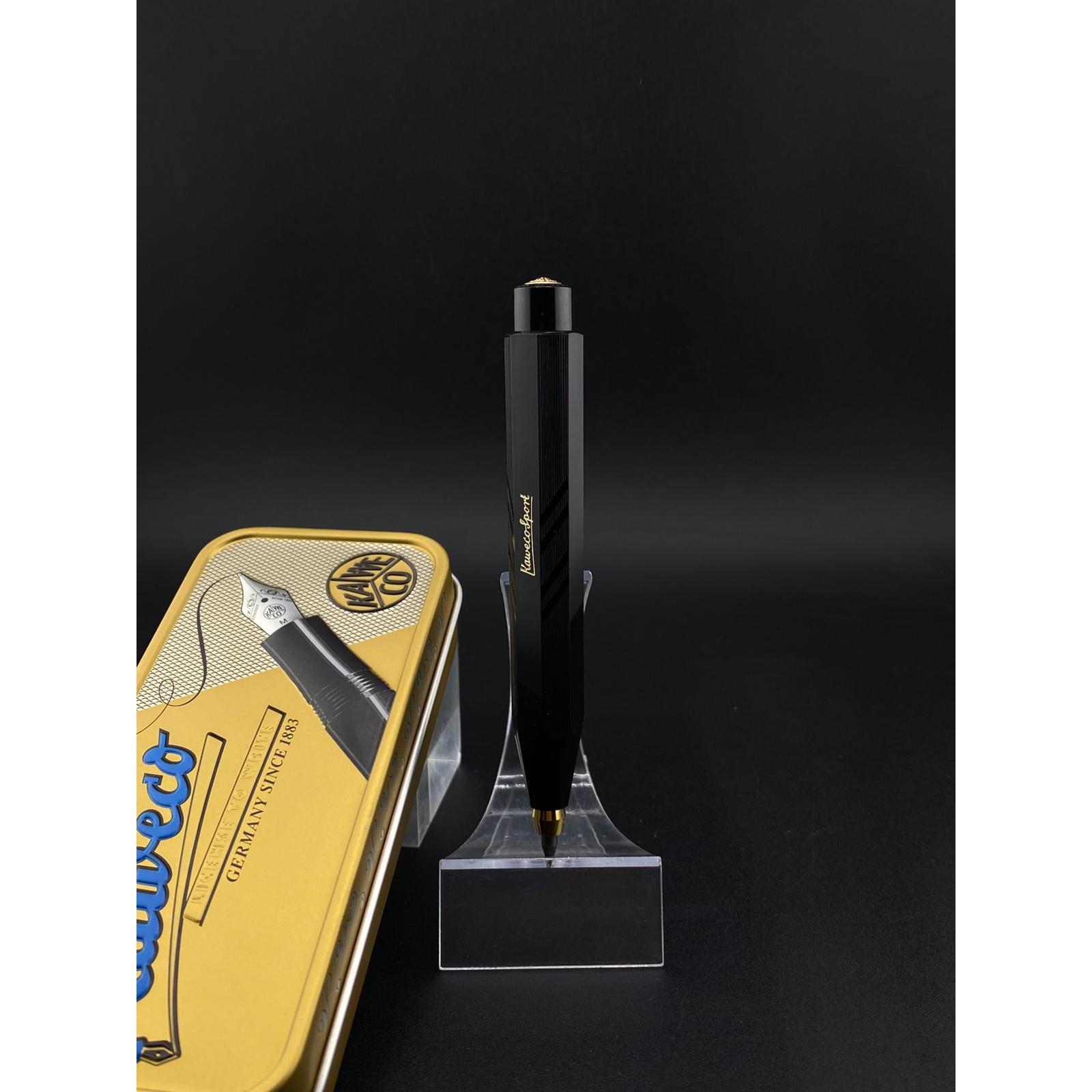 Portaminas Kaweco Sport Negro Guilloche 3.2 mm