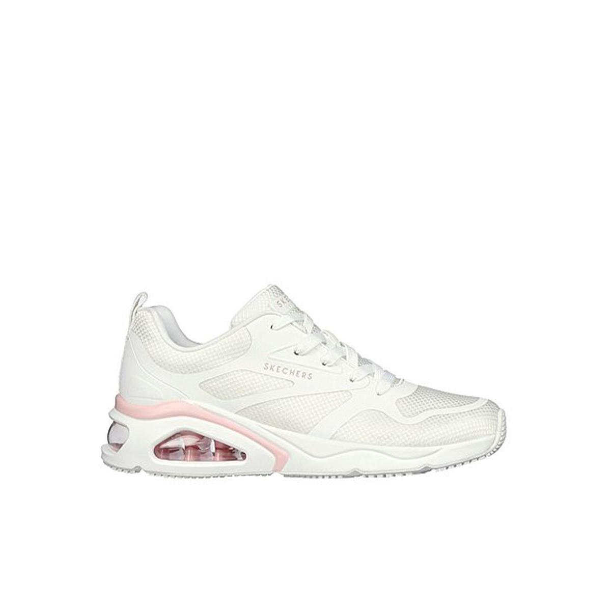 Skechers 177420_WHT Zapatillas de mujer blancas en textil 78263