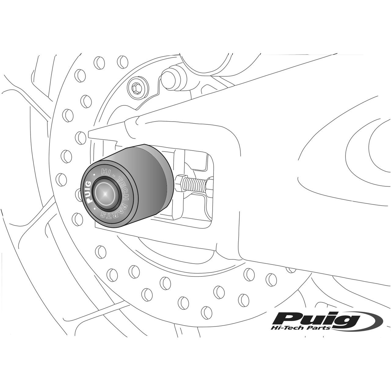 Protector Basculante Eje Trasero 8647N