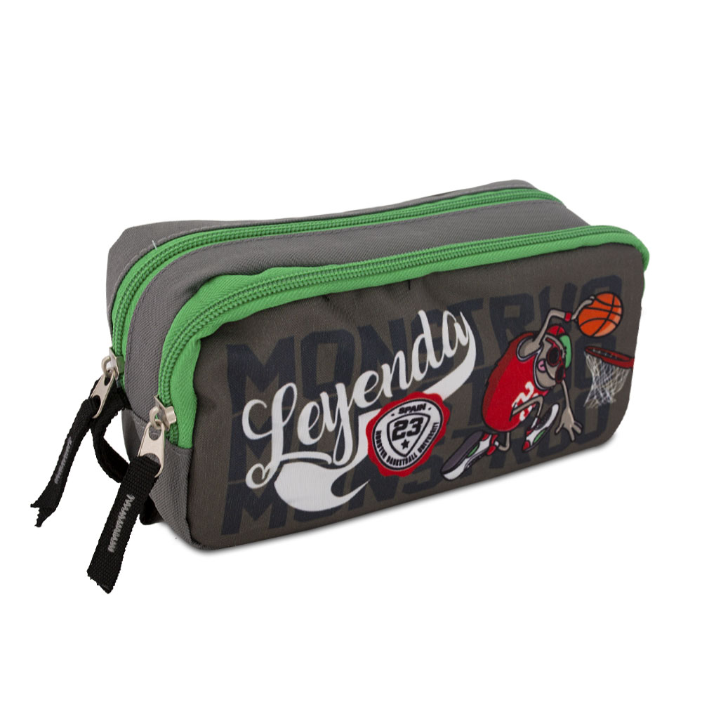 Estuche Escolar Starplast 2 Cremalleras Porta Todo Gran Capacidad