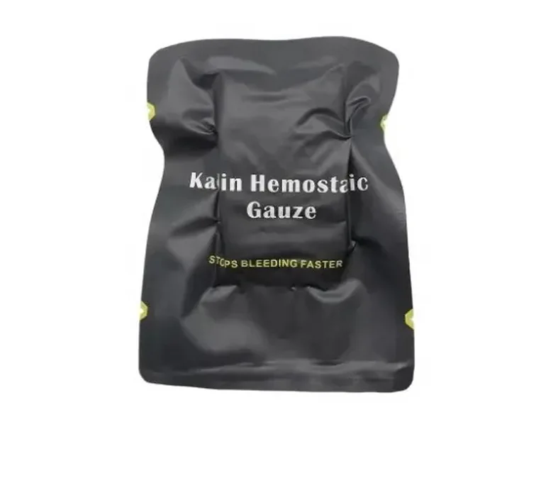 TK TCCC Gasa Comprimida Táctica Kaolin Hemostática Para Primeros Auxilios Kit De Enfermería Exterior Uso De Emergencia Y Traumatismo Establecimiento De Herida Sangrante