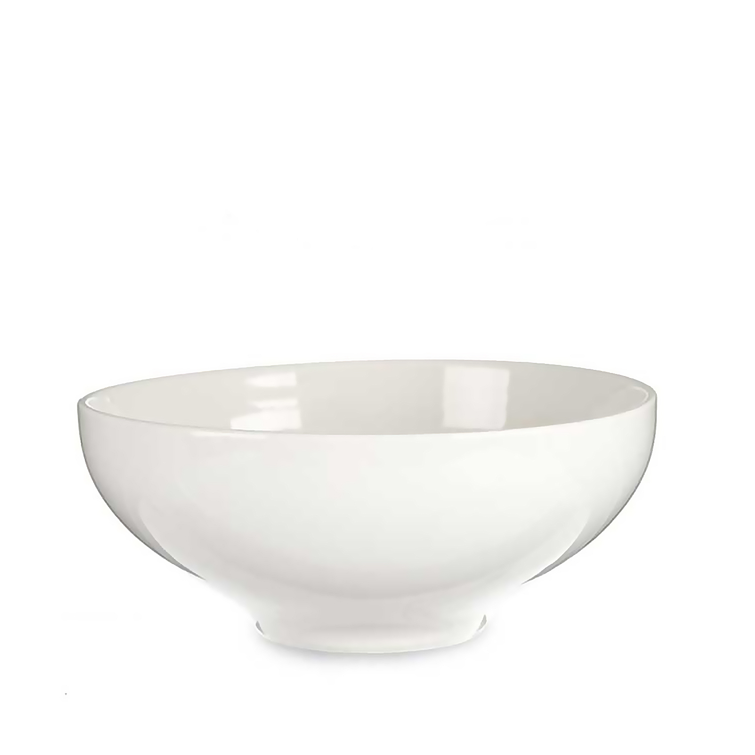 DAM.BOL PORCELANA BLANCA REDONDA 18CM 19x19x8cm