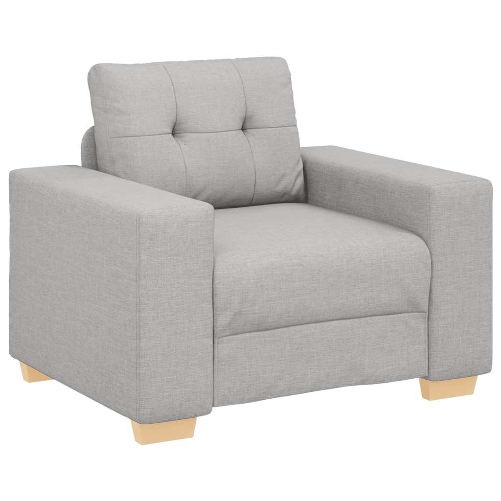 vidaXL Sillón Sofá Tela 100x78x80 cm Multicolor