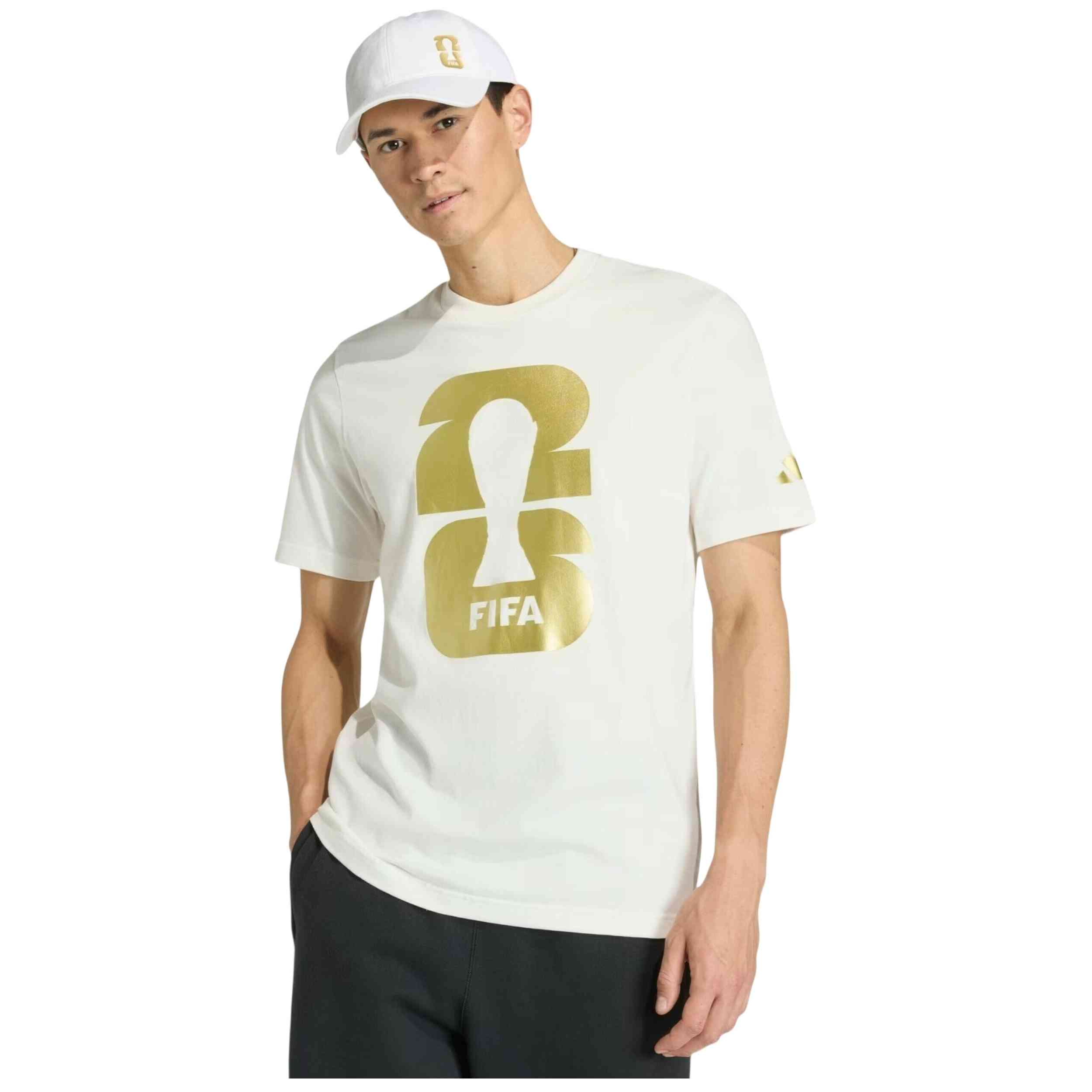 Camiseta De Manga Corta Adidas modelo OE TEE para Hombre en color Blanco