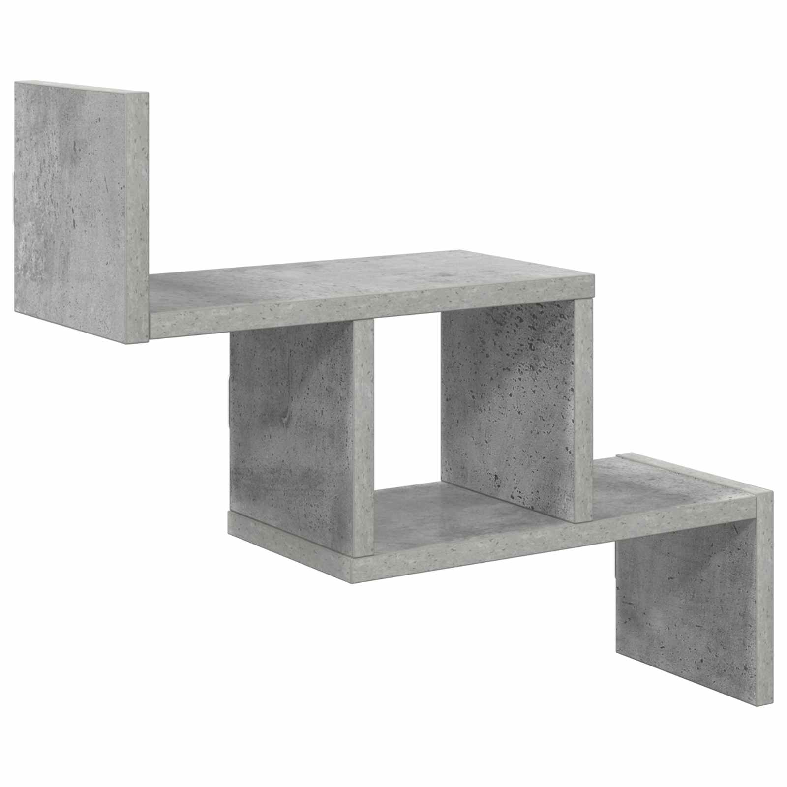 vidaXL Estante de pared  48 x 15 x 42 cm Madera de ingeniería Multicolor