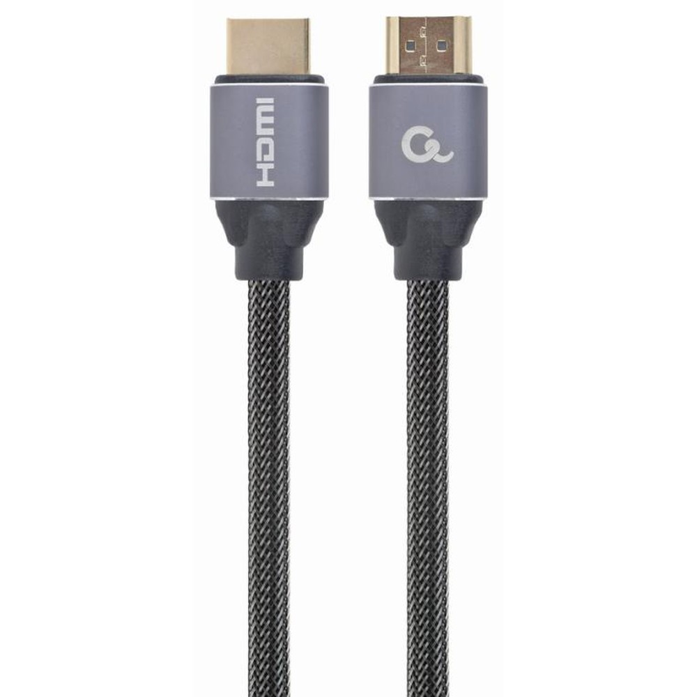 Gembird - Cable HDMI CCBP-HDMI-1M de 1 m con chapado en oro, compatible HDMI 2.0 para resolución 4K UHD a 60 Hz y contenido 3D, ideal para TV, proyectores y monitores
