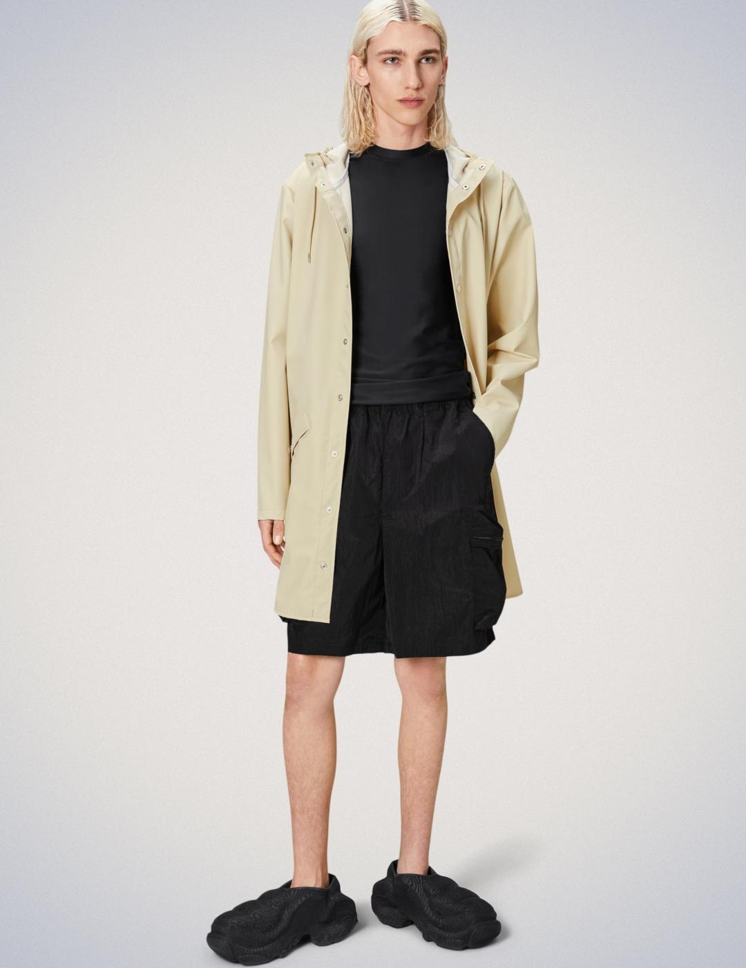 Chaqueta Rains Long Jacket Dune - Diseño en Color Arena