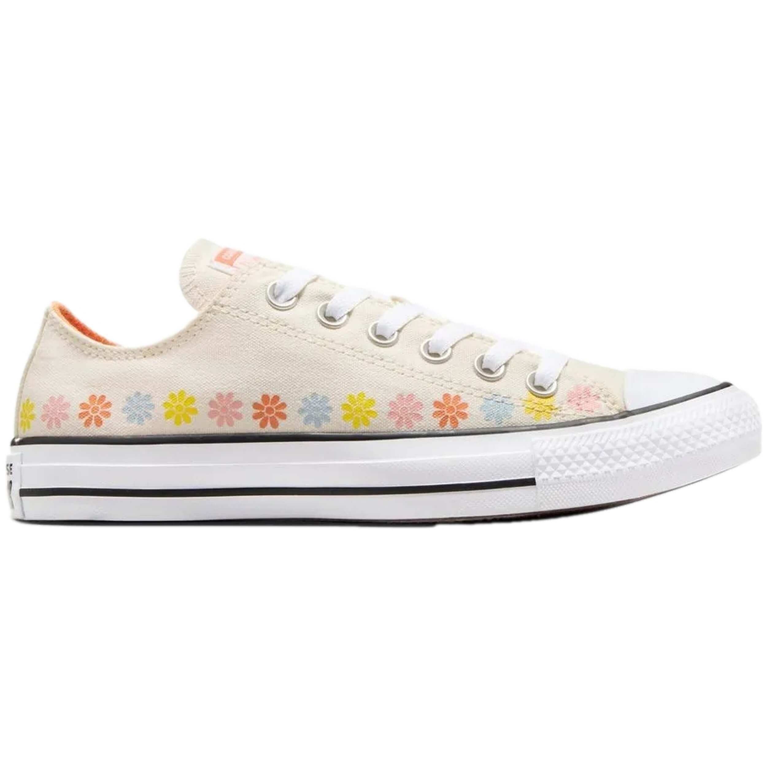 Zapatillas marca Converse modelo A08107C para mujer en color beig