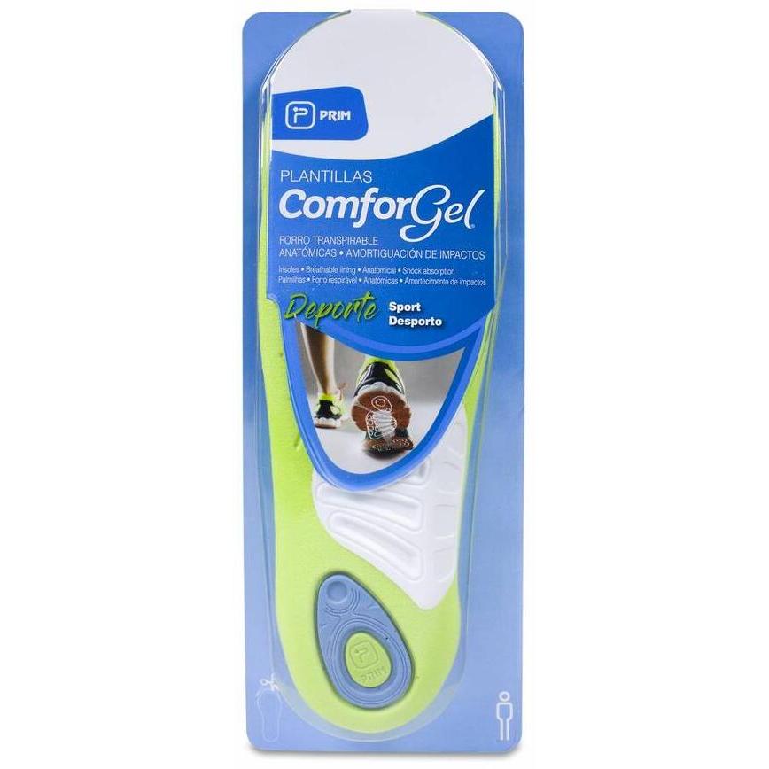 Prim Comforgel Plantilla Deportiva Hombre, 1 Par