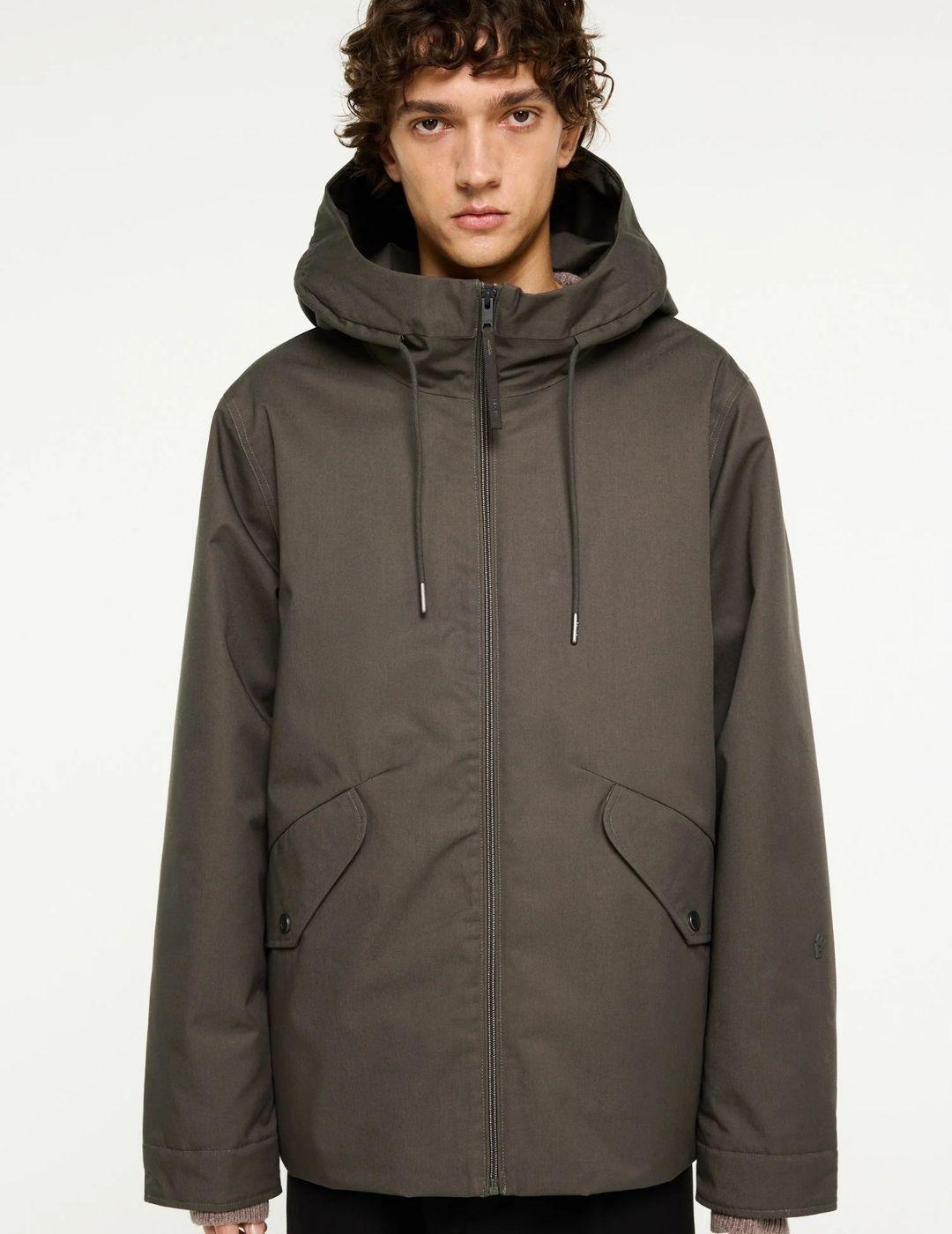 Parka Elvine Kaliks Marrón Hombre