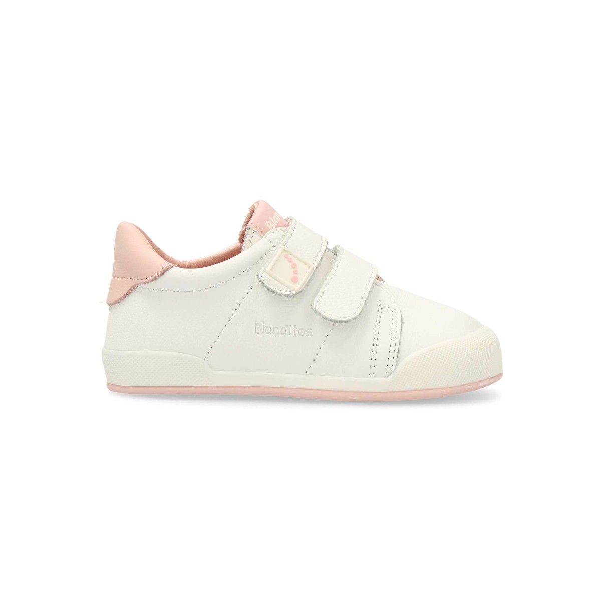 Blanditos - Zapatillas deportivas barefoot para niña y niño, sin refuerzos interiores, máxima flexibilidad y suela plana cero drop, fabricadas en piel