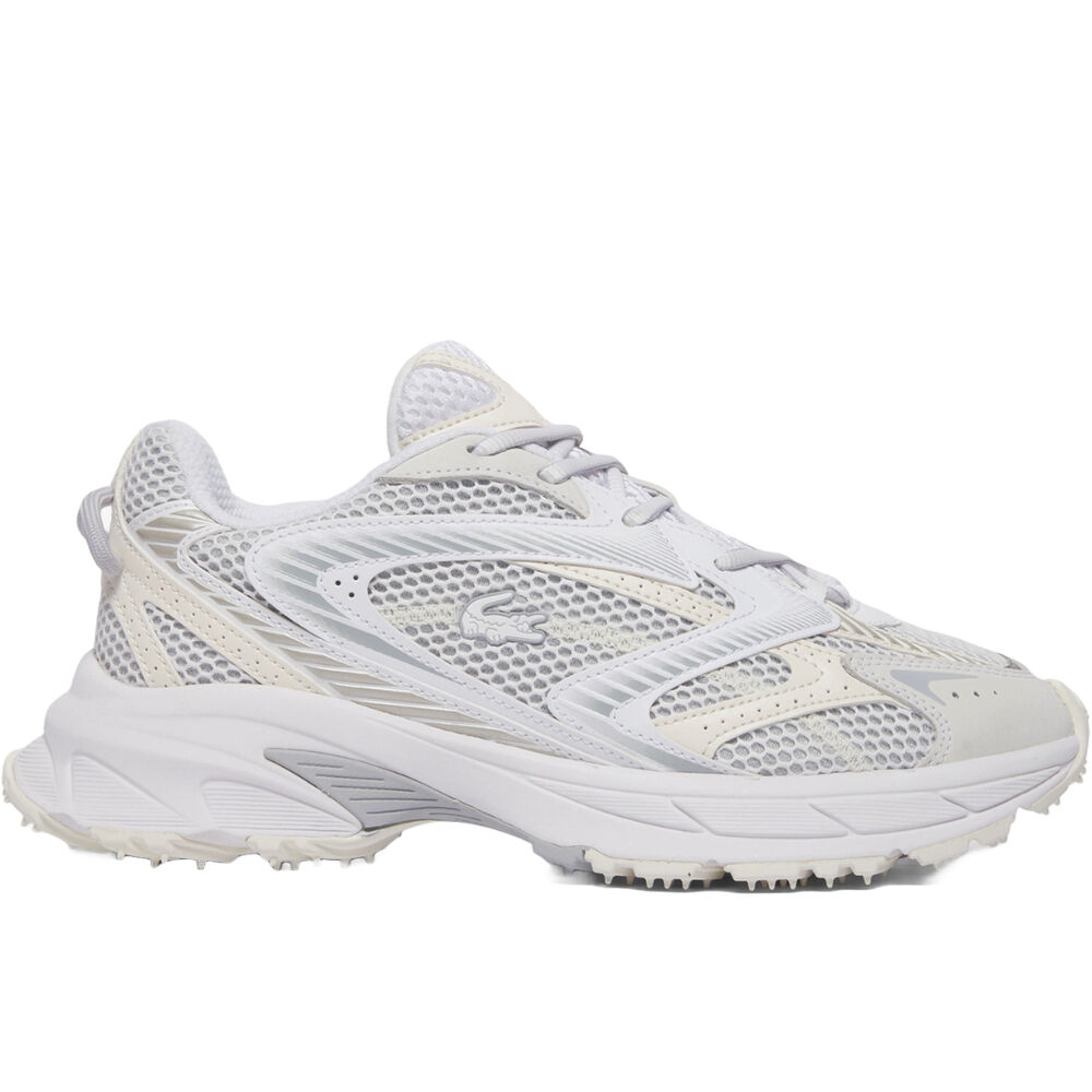 Zapatillas Gris Lacoste De Hombre L003 Neo Shot Cómodas Y Ligeras