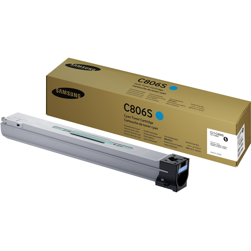Samsung CLT-C806S CYAN Tóner original 30,000 páginas