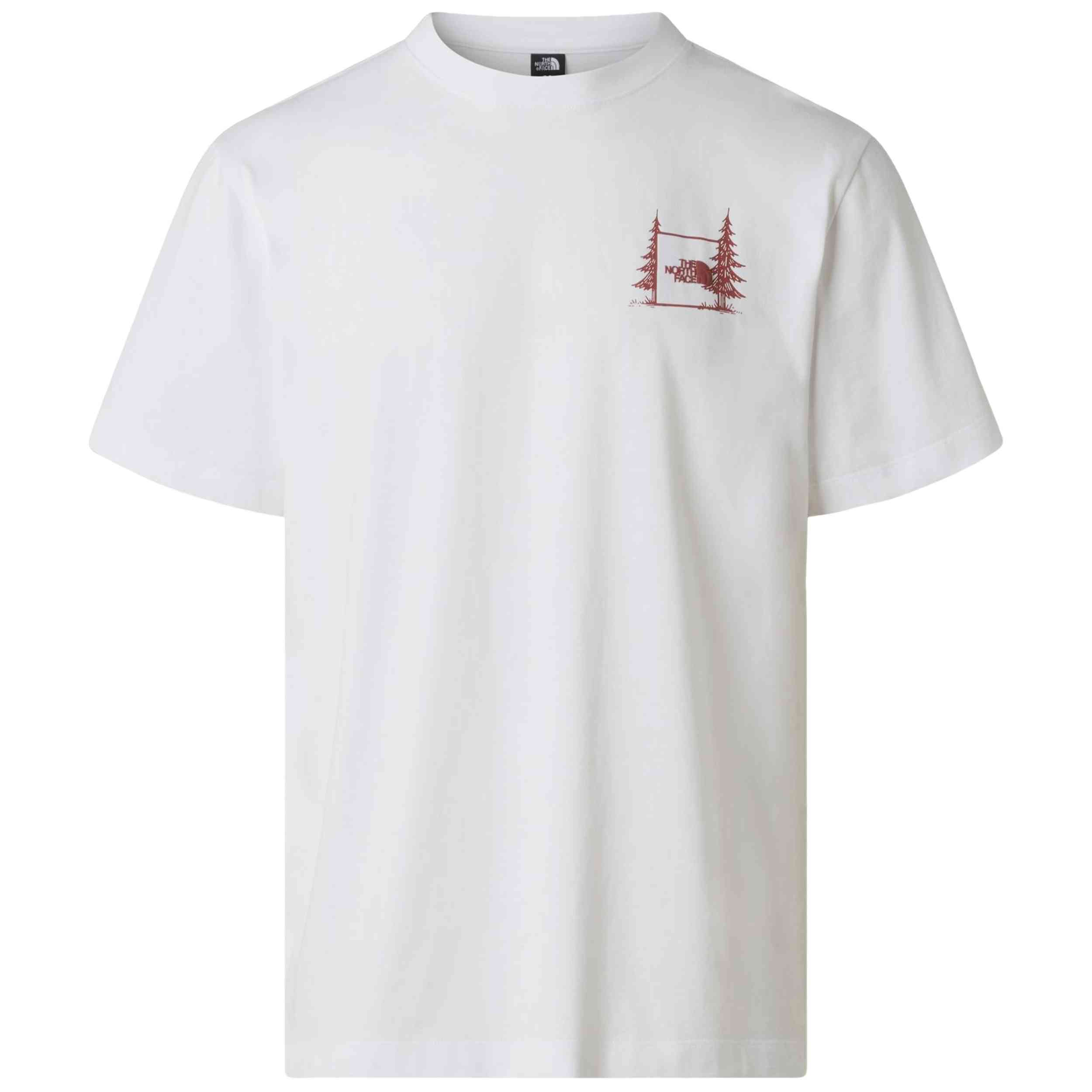 Camiseta De Manga Corta The North Face modelo NF0A8GQMFN41 para Hombre en color Blanco