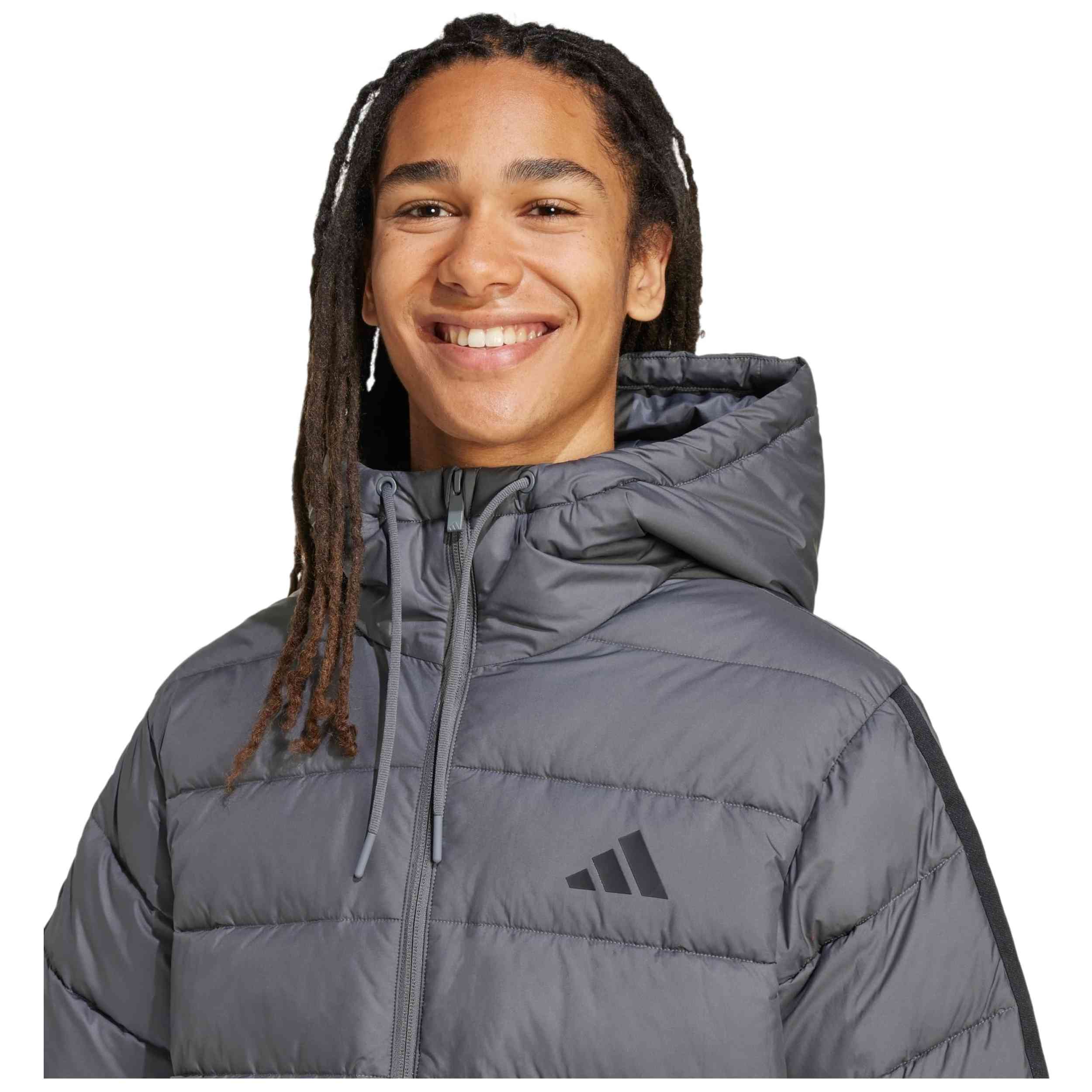 Chaqueta Adidas modelo ESS 3S SD HD JK para Hombre en color Gris