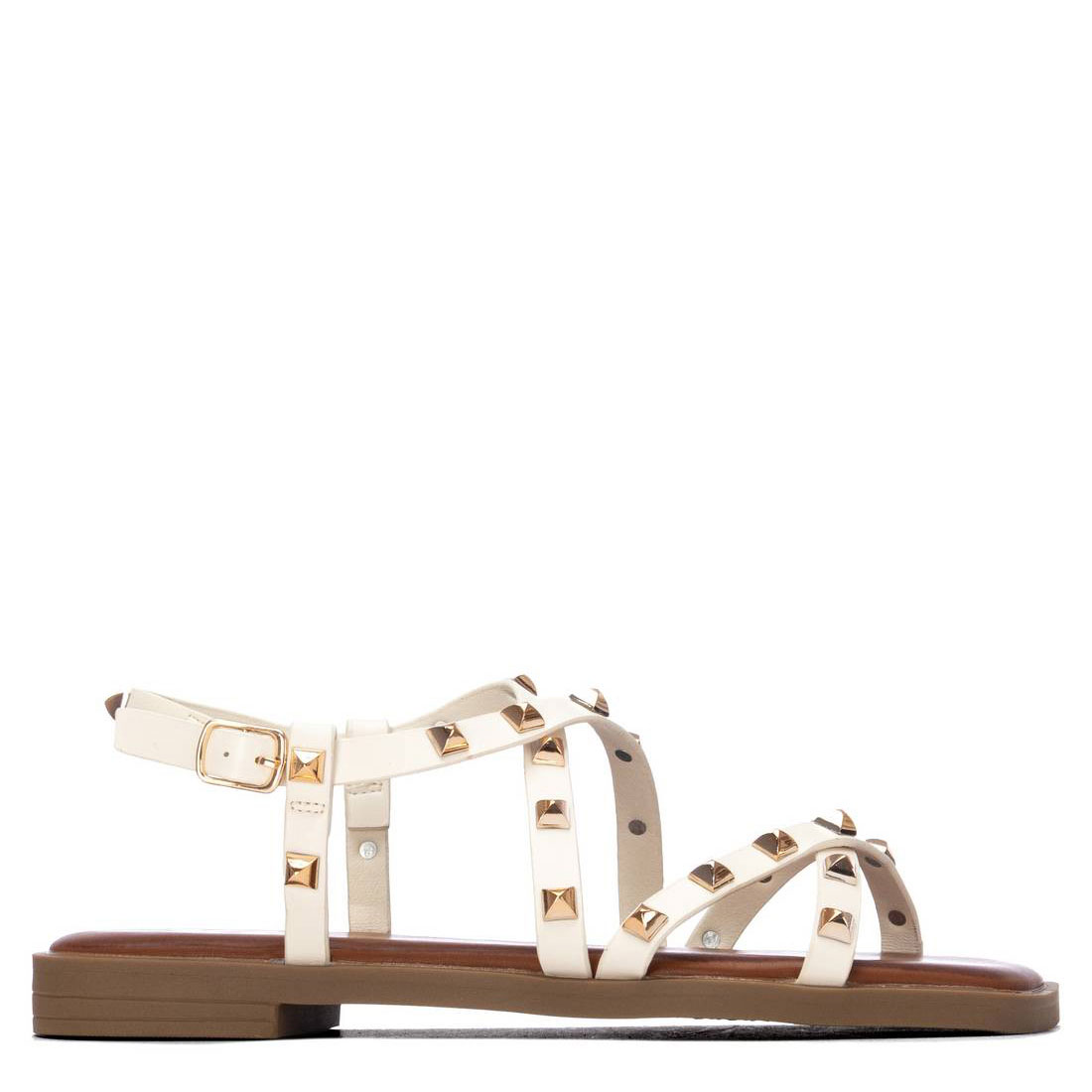 Xti Sandalias con tiras 145150-HIELO , para Mujer