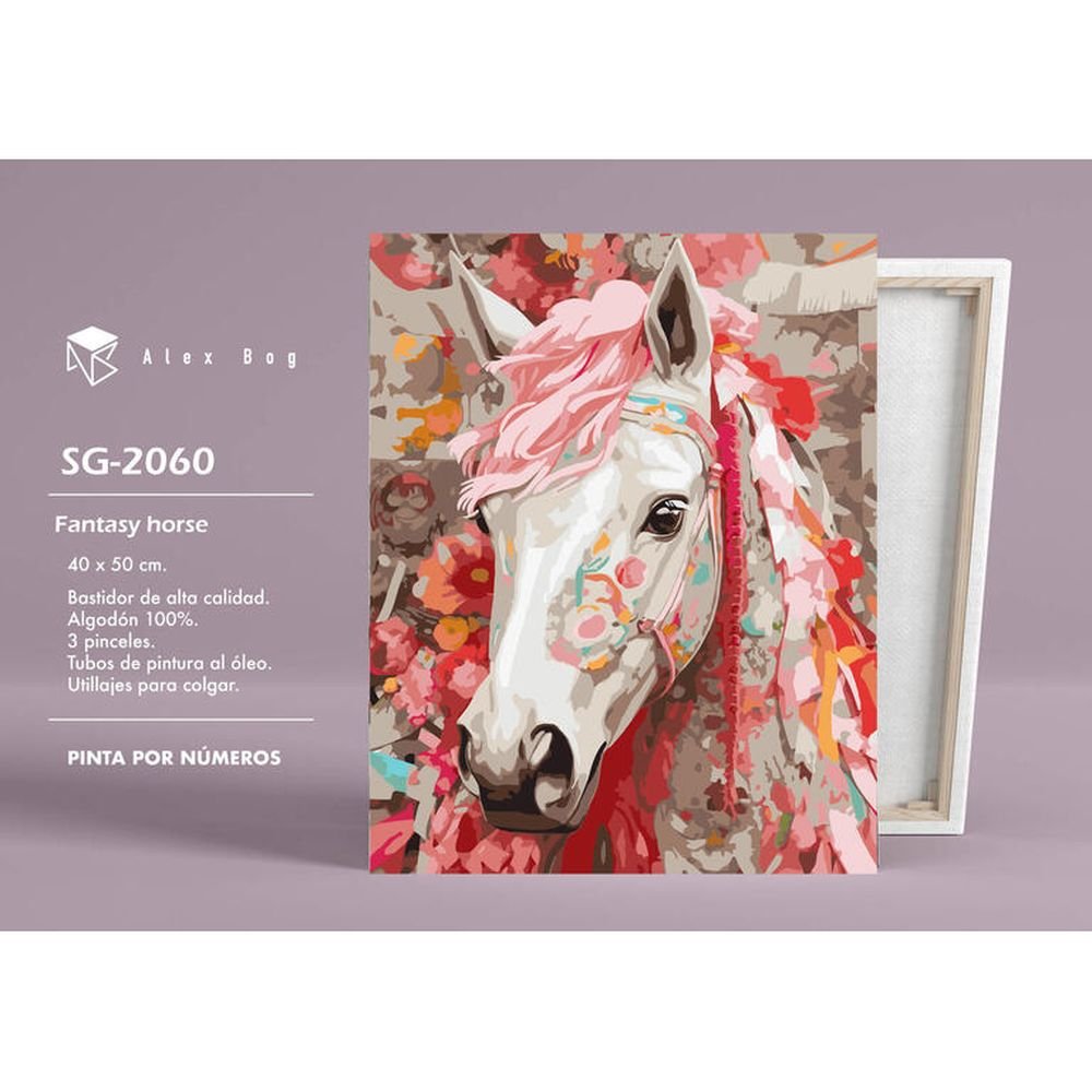 ROYMART PINTAR POR NUMEROS FANTASY HORSE SEPTIEMBRE 2025 41x51x3 Cms.