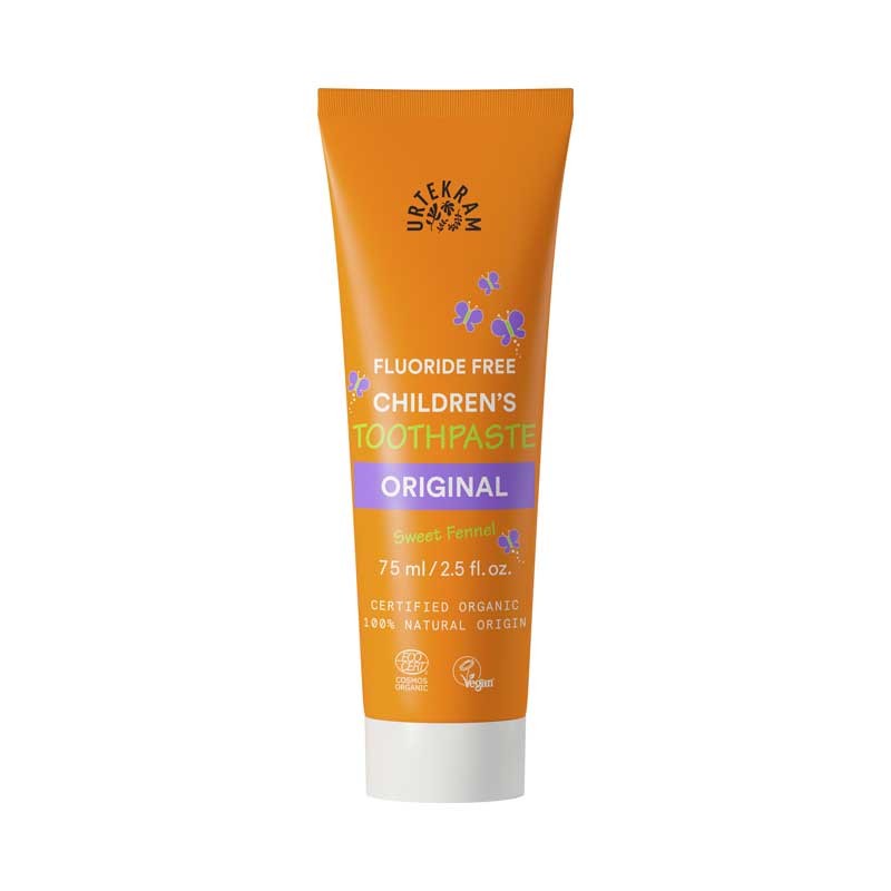 Dentifrico original para niños bio 75ml Urtekram Bioclub