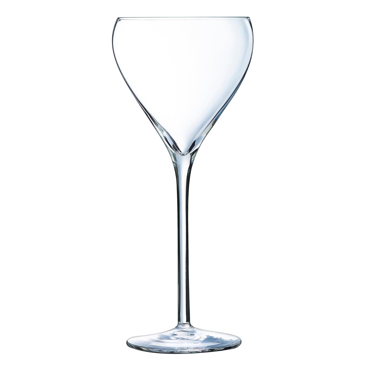 ARCOROC BRIO Caja 6 Copas Champán Vidrio 21CL Transparente Brillo Fabricado en Francia Reciclable