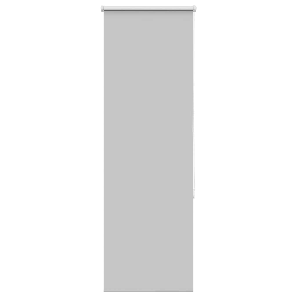 vidaXL Estor Enrollable Opaco gris claro 50x175 cm Tela Ancho 45,7 cm
