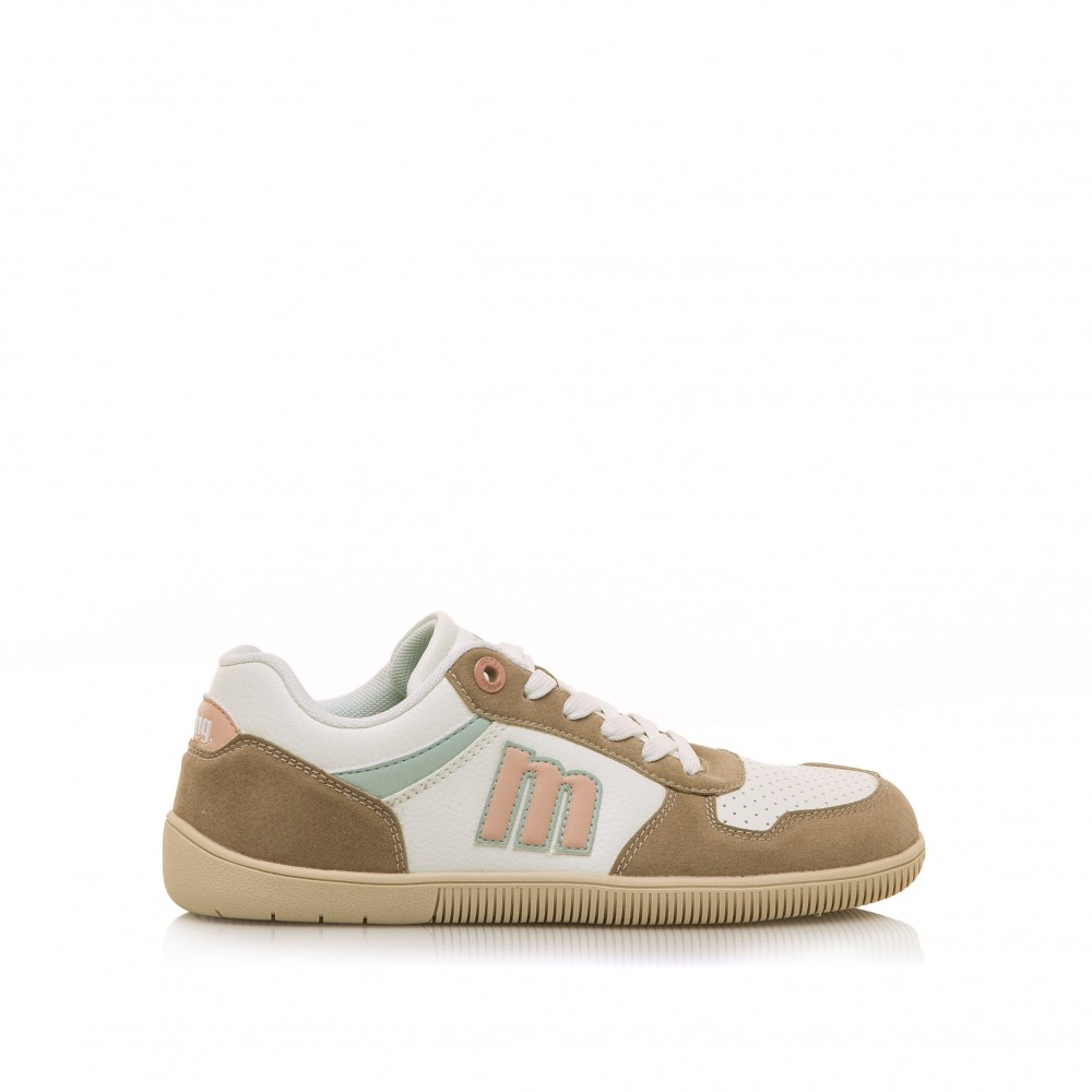 MUSTANG 60840 C57566 Zapatillas deportivas mujer 34435 25V DEPORTIVO CORDON "M" CRUDO/BLANCO