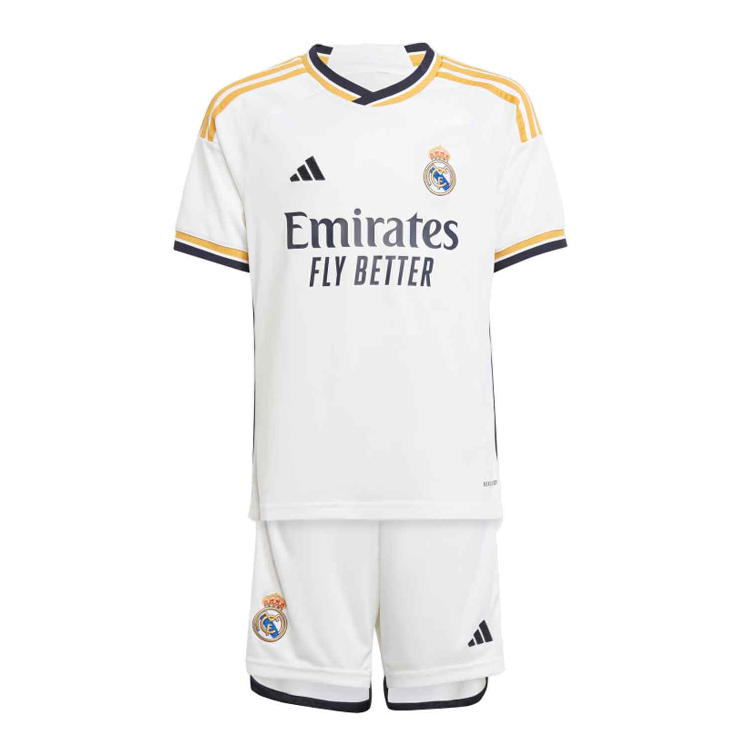 Adidas Real Madrid Primera Equipación 23/24 Kit 8-14 Años Ia9977 Talla NiÑo 8-16 - 128cm (8 Años)