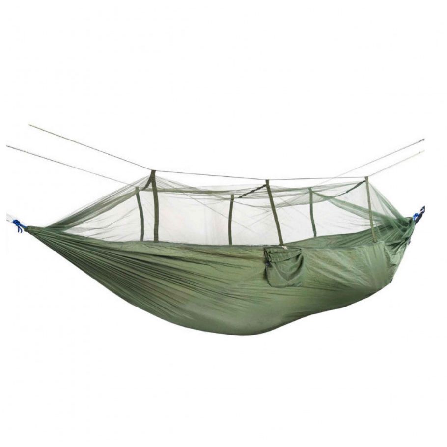 Hamaca colgante con mosquitera para protegerte de los insectos al aire libre 260 x 140 cm