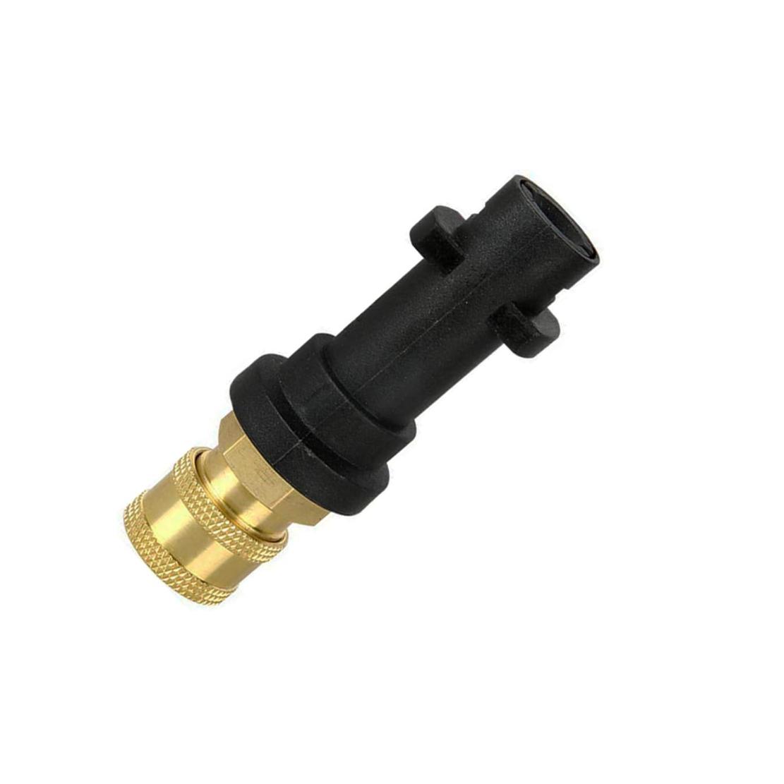 Adaptador de pistola para lavadora a presión con conexión hembra de conexión rápida de 1/4'' Compatible con lavadoras de alta presión Karcher/Kärcher K Series K2, K3, K4, K5, K6, K7
