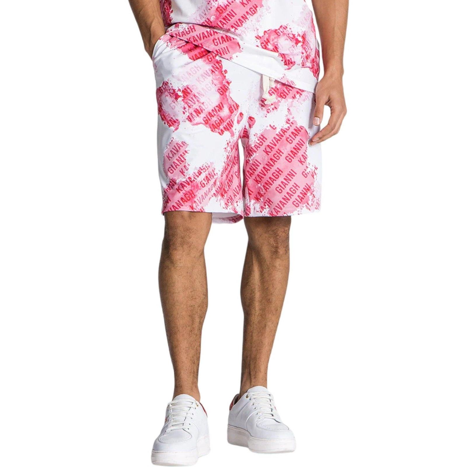 Short Gianni Kavanagh Sombreado Rosa Blanco