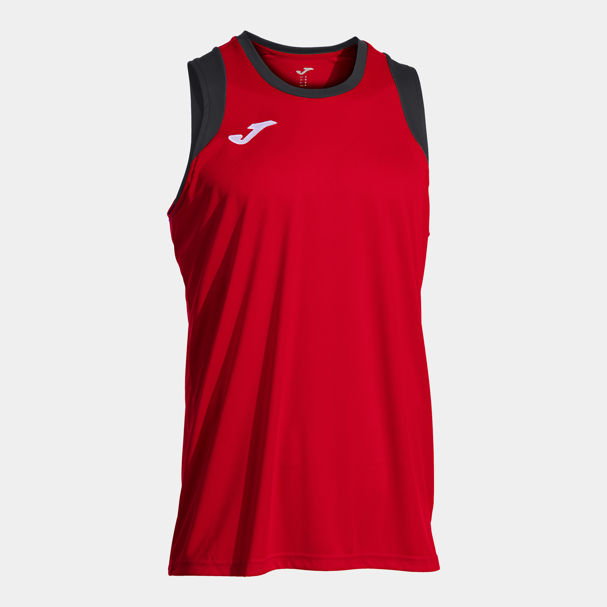 JOMA CAMISETA SIN MANGAS CANCHA ROJO NEGRO Talla 12 (2XS) Niño Junior