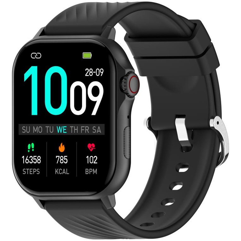 Denver swg-159b smart and sports watches 5.41 cm (2.13") amoled digital touch screen black gps (satellite)