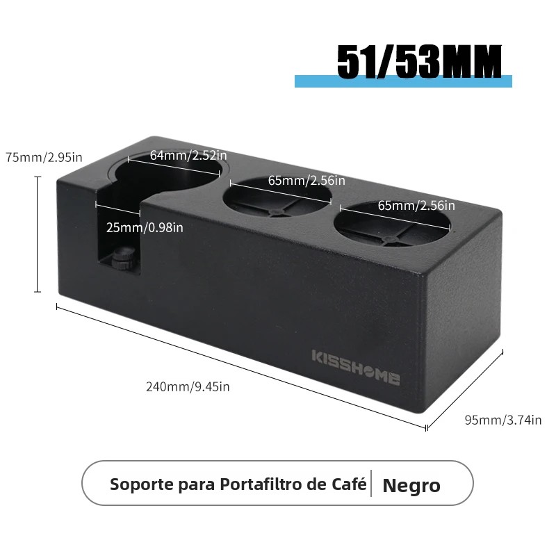 TK Tampón De Café Ajustable a 30lb Calibrado Con Doble Resorte 51mm 53mm 58mm Herramientas De Barista Para Hacer Espresso Breville Accesorios