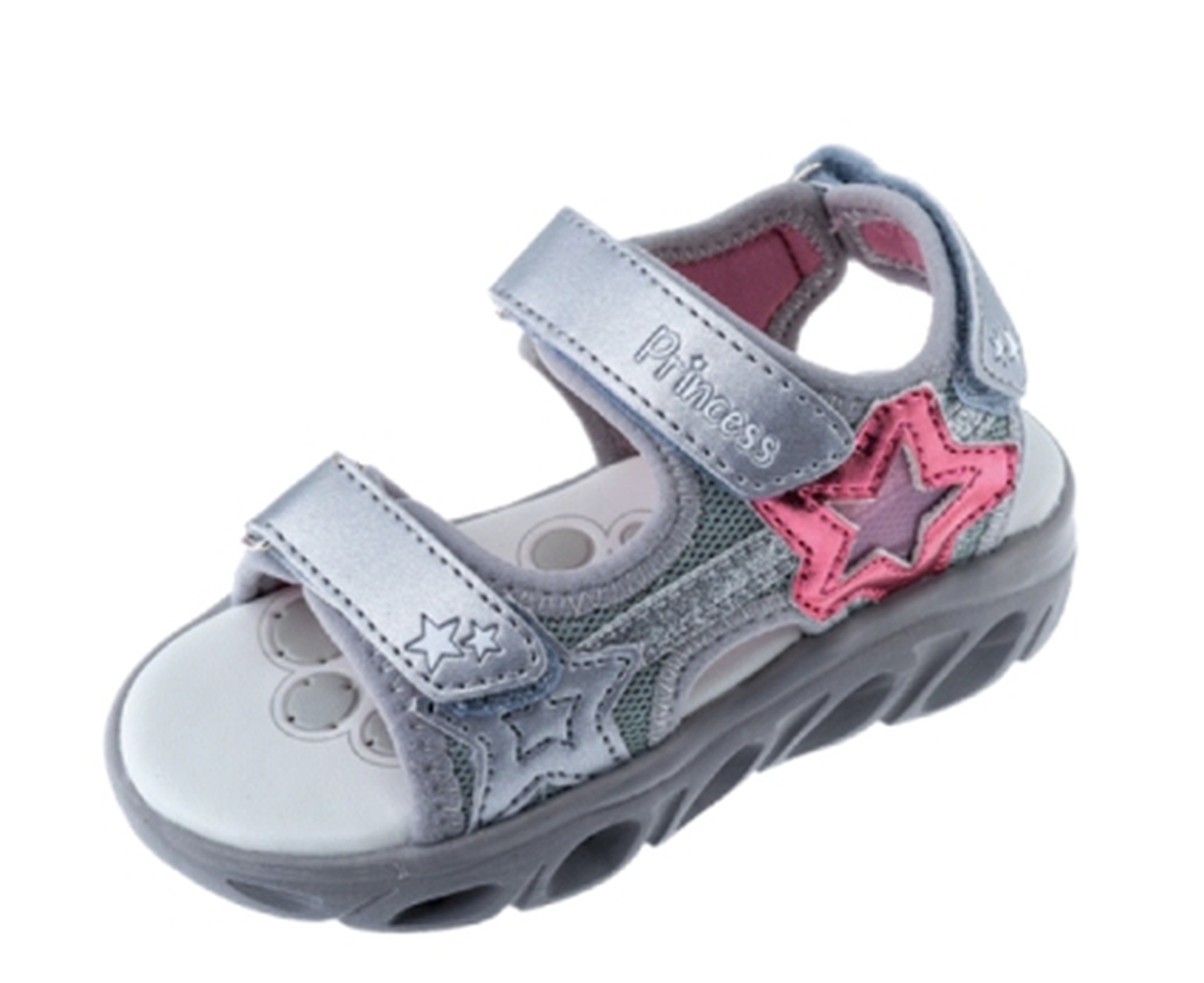 Sandalia Chicco CASSILDA Plata - Cómoda y Duradera