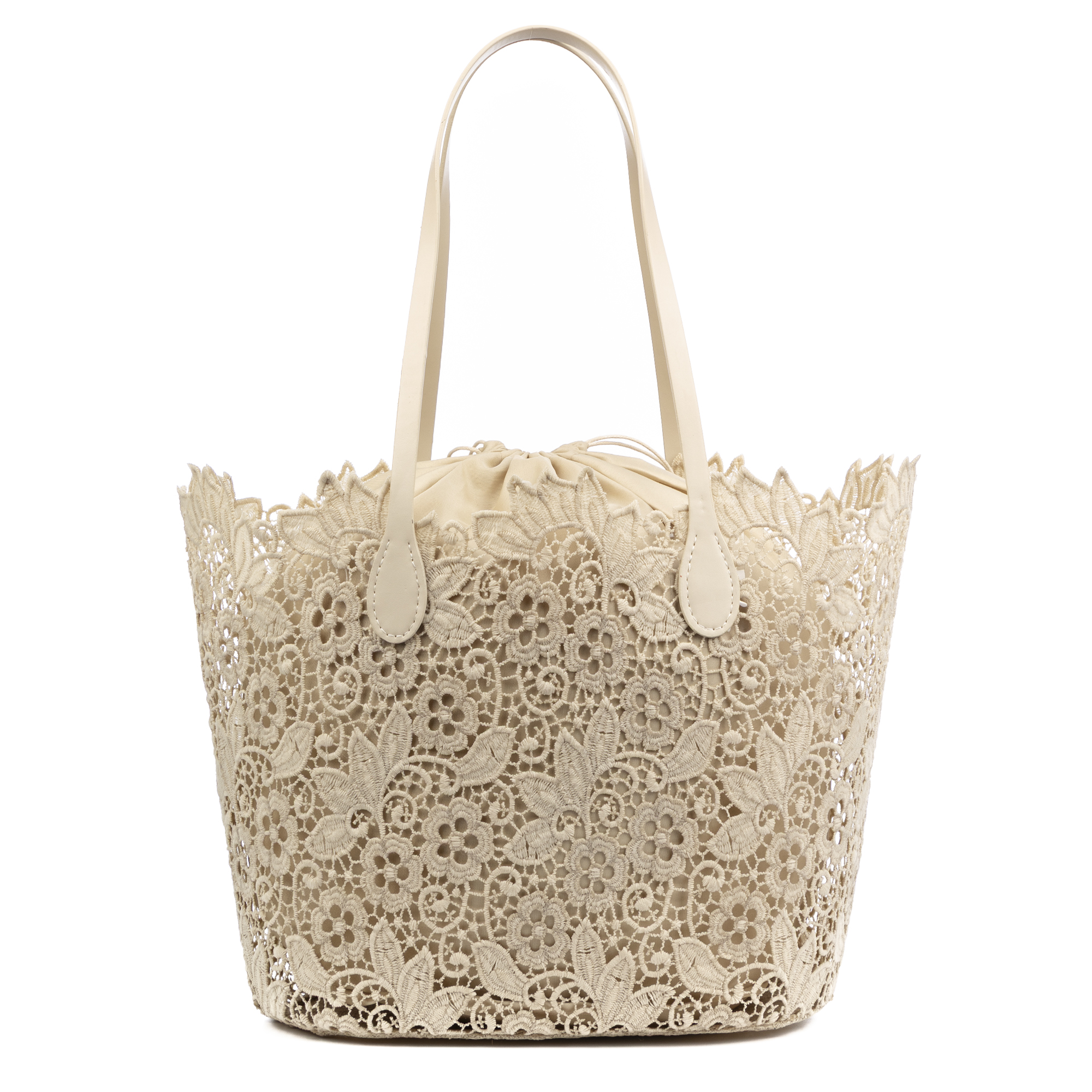 IRIA QUINTANA Belice Bolso de hombro Mujer. Fabricaco en algodón. 41,5x17x30 Cm.