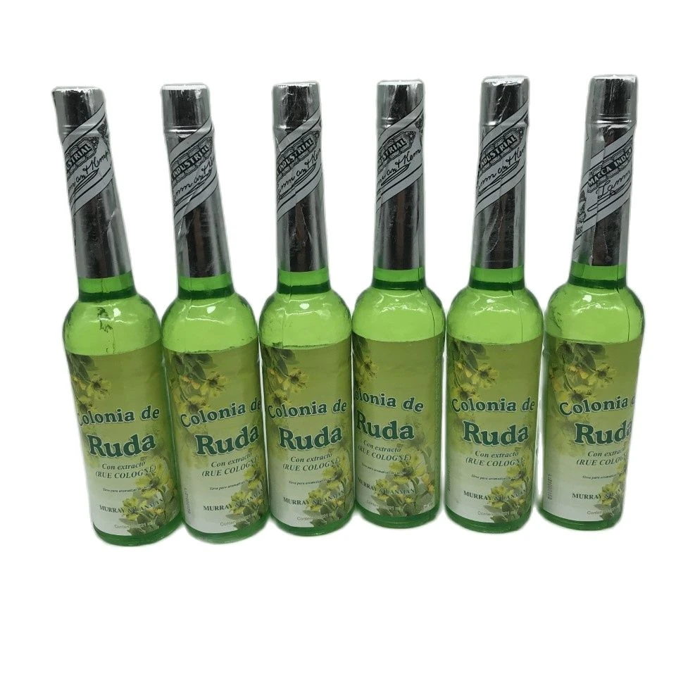 Agua florida de Ruda 221 ML - pack de 6 unidades  Limpieza Energética, Reiki, Yoga, Meditación, Eliminar Malas Energías, 7 Chacras