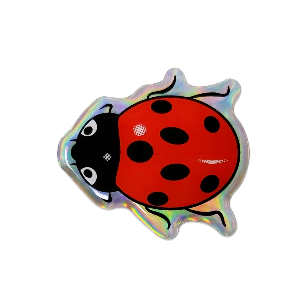 Pegatin 3D Ladybug HQ Pegatin