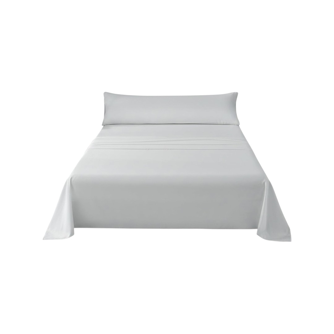 Juego de Sábanas para Cama 90/105/135/150/180cm Lisa, 3 Piezas, Sábana Bajera, Sábana Encimera y 1 Funda de Almohada, Suave y Fresca, Fácil de Lavar