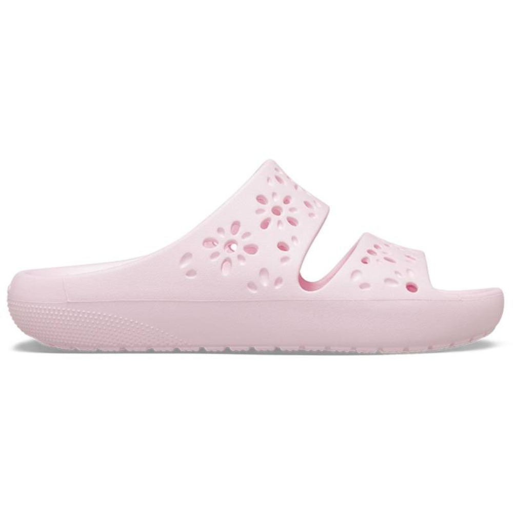 Crocs - Sandalias clásicas floral cut out para mujer, ligeras y cómodas con plantillas Croslite™ y personalizables con Jibbitz™