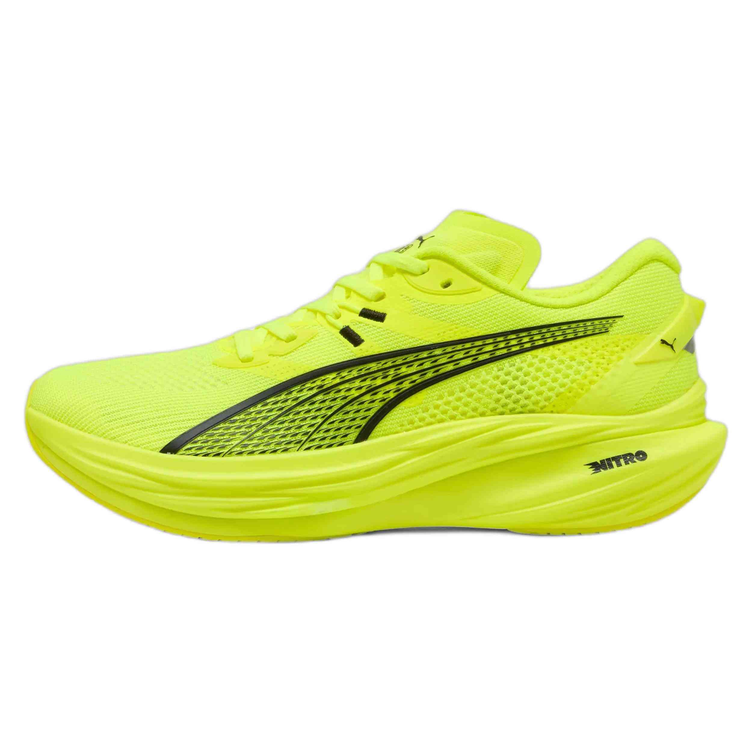 Calzado marca Puma modelo 309707-14 para hombre en color amarillo