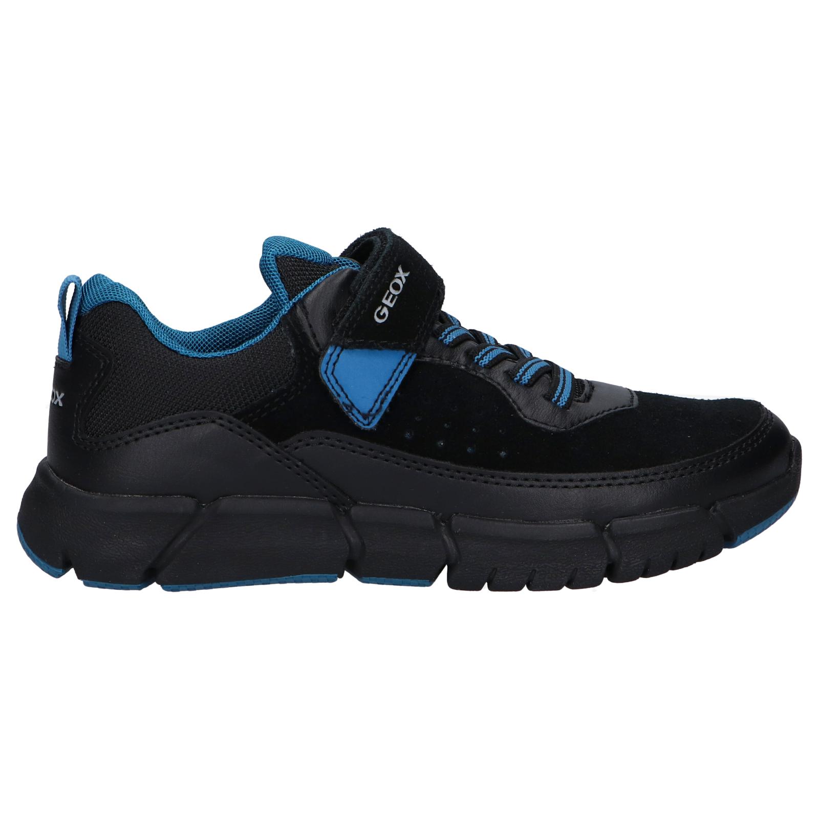 Geox j269ba 022fu j flexyper boys' sneakers c9269 black-petrol