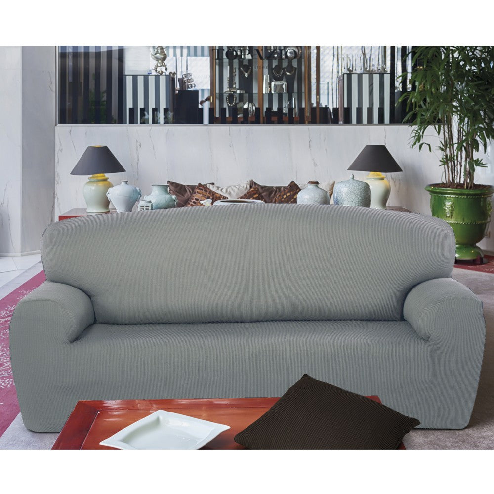 10XDIEZ Funda sofa 3 plazas rustica pocket - Elásticas y resistentes, diseñadas para proteger y renovar tus muebles